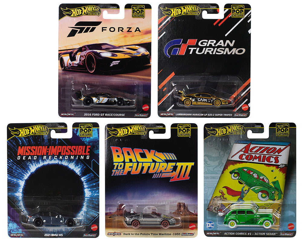 Surtido Hot Wheels 1:64 Pop Culture L Case 2025