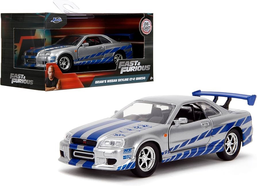 JADA NISSAN SKYLINE GT-R R34