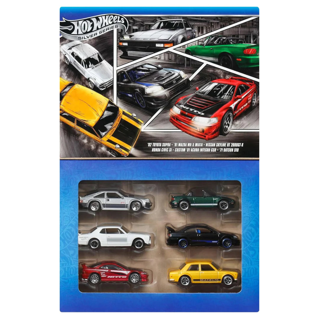 SET 6 AUTOS HOT WHEELS LDM