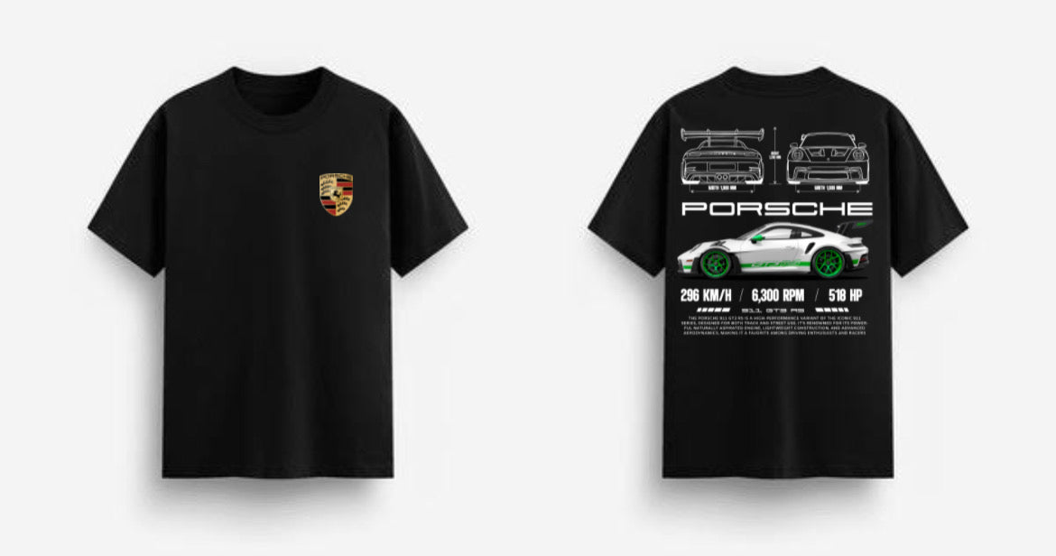 PLAYERA PORSCHE GT3 OVERSIZE