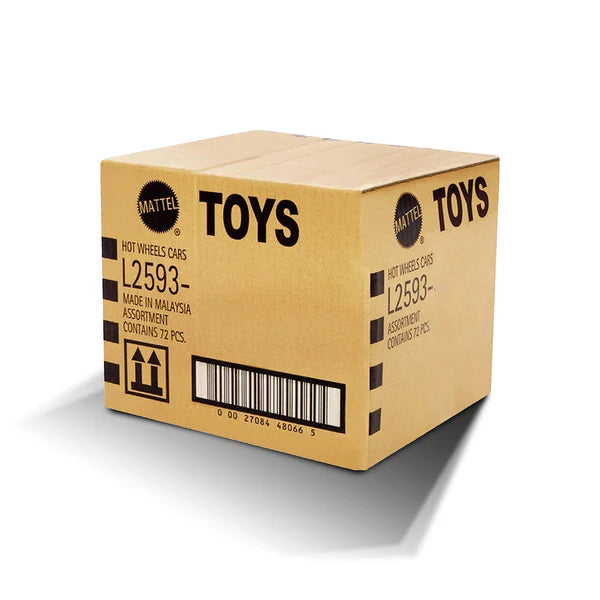 CAJA DE HOTWHEELS 72 BASICOS
