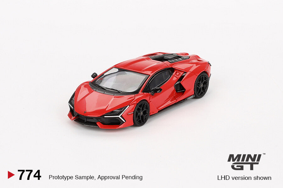 Mini GT 1:64 Lamborghini Revuelto Arancio Dac Lucido