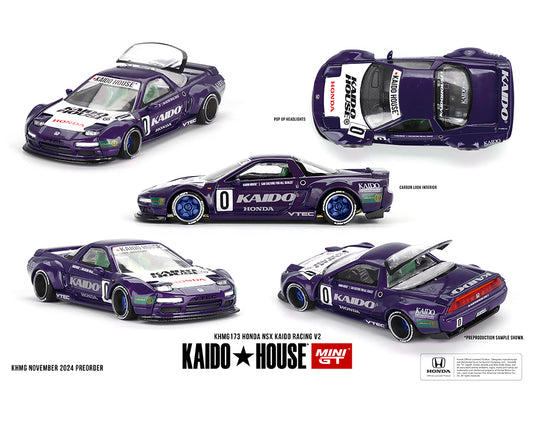 Casa Kaido x Mini GT 1:64 Honda NSX Kaido Racing V2 – Morado