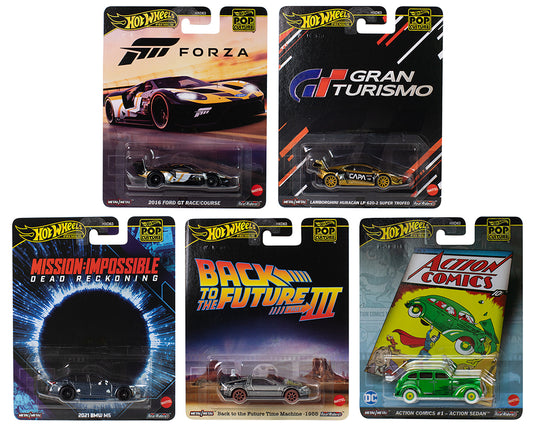 Surtido Hot Wheels 1:64 Pop Culture L Case 2025
