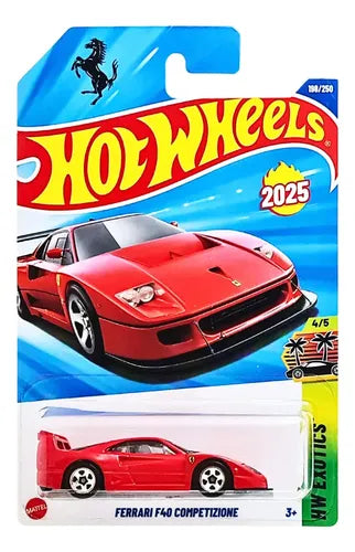 FERRARI F40 HOTWHEELS 2025