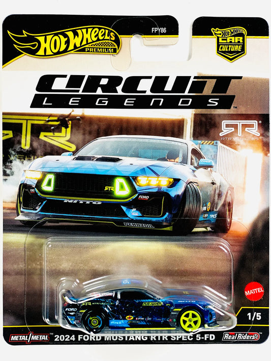 HOTWHEELS MUSTANG CIRCUIT LEGENDS